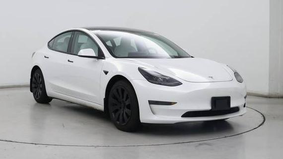 TESLA MODEL 3 2022 5YJ3E1EBXNF198786 image